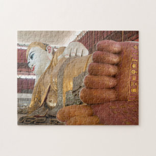Buddha Statue Feet Jigsaw Puzzle