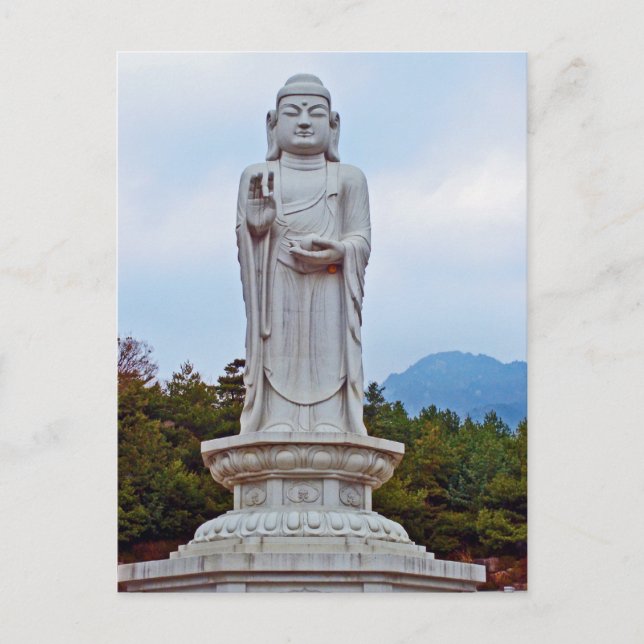 Buddha statue in South Korea, Asia Postcard (Front)
