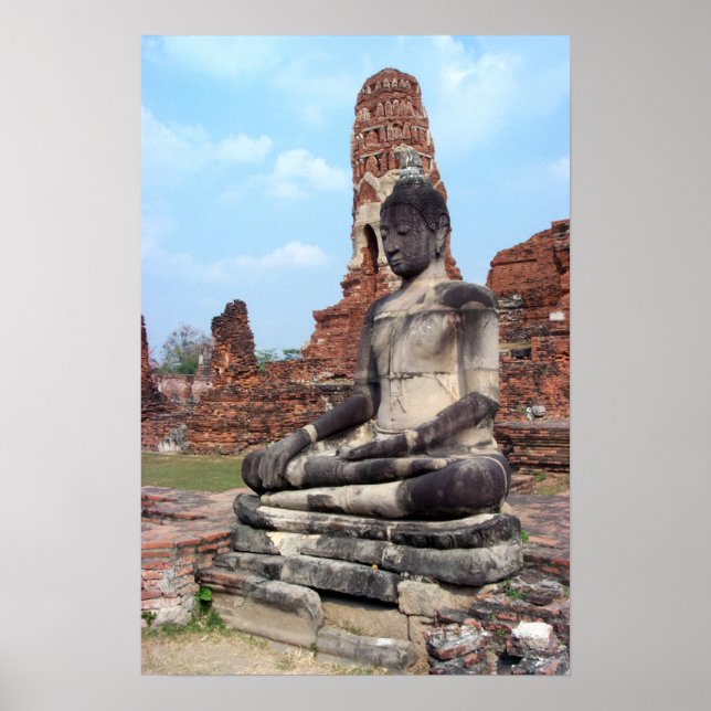 Buddha Statue Poster (Front)