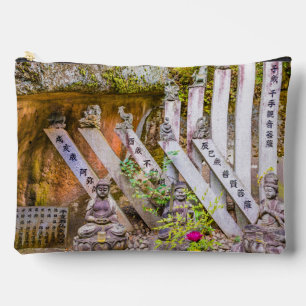 Buddha statues at Senko-ji temple Accessory Pouch