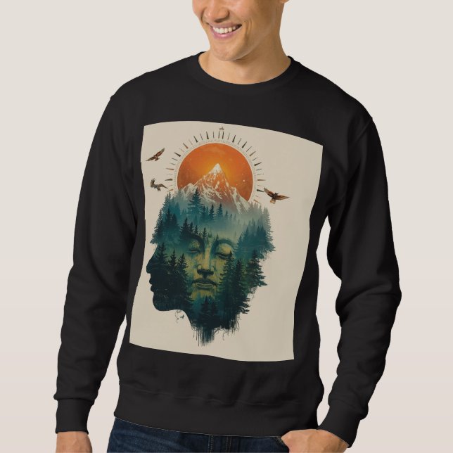Buddha Sweatshirt (Front)