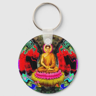 Buddha Swirl - Keychain
