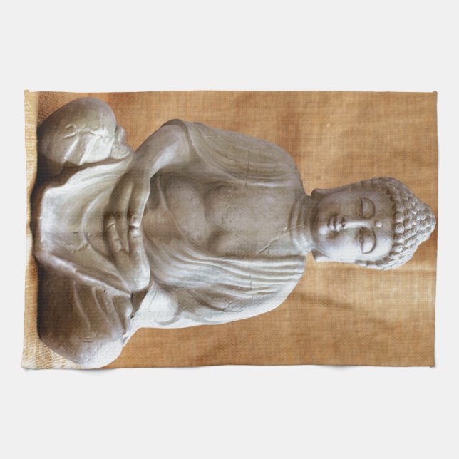 Buddha Tea Towel (Horizontal)