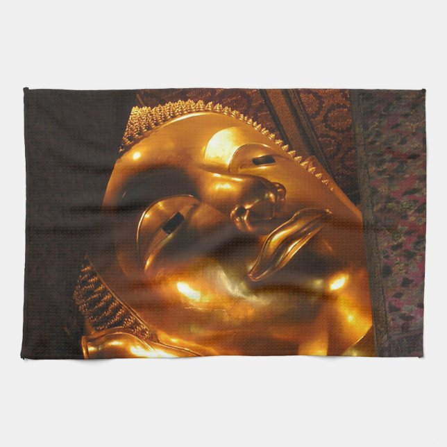 BUDDHA TEA TOWEL (Horizontal)