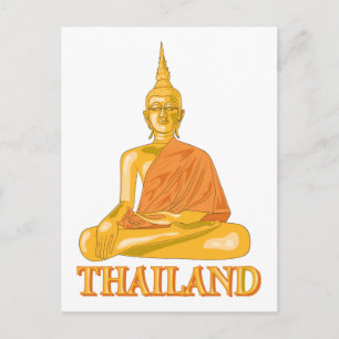 Buddha Thailand Postcard