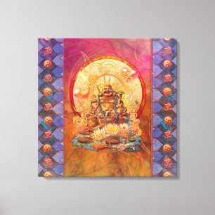 BUDDHA THE ENLIGHTEN ONE CANVAS PRINT