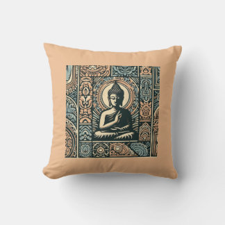 buddha throw pilow cushion