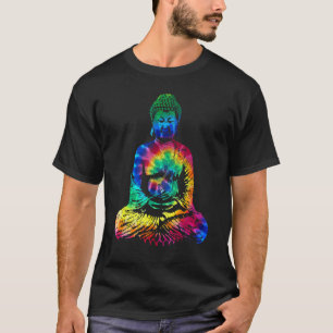 Buddha Tie Dye Vintage Yoga Spiritual Zen Buddhism T-Shirt
