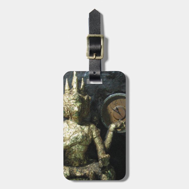 Buddha Time ... Thailand Luggage Tag (Front Vertical)