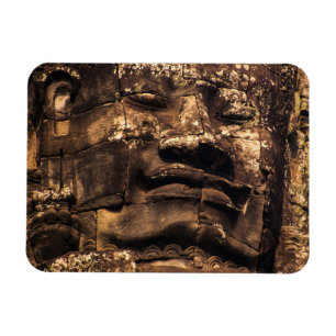 Buddha Totem Angkor Wat Magnet – Rounded Rectangle