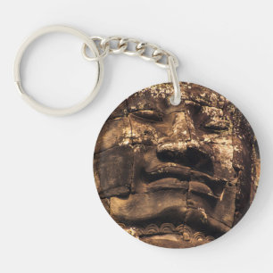 Buddha totem from Angkor Wat - Acrylic Keychain