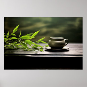 Buddha Tranquil Peaceful Nature Serene Poster