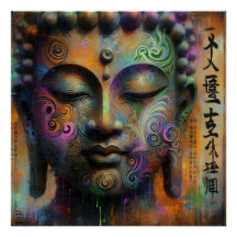 BUDDHA TRANSCENDENTAL ART #1