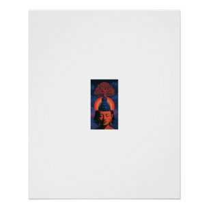Buddha Tree Of Life Meditation Poster