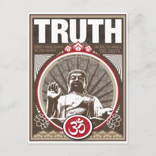 Buddha TRUTH Postcard