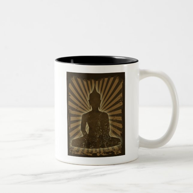 Buddha Two-Tone Coffee Mug (Right)