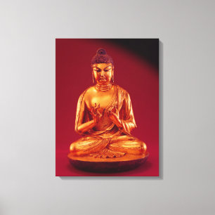 Buddha Vairocana , Tang dynasty Canvas Print