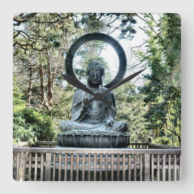 Buddha Wall Clock (Front)