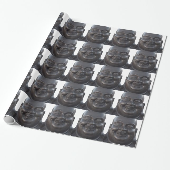 Buddha Wrapping Paper (Unrolled)