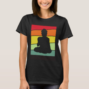 Buddha Yoga Vintage Hinduism Meditation Wisdom Spi T-Shirt