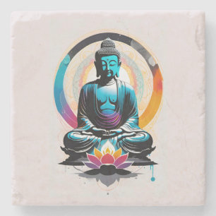 Buddha Zen Art Stone Coaster