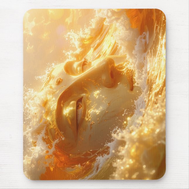BUDDHA - ZEN BUDDHISM MOUSE PAD (Front)