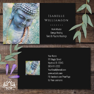 Buddha Zen Reiki Yoga Meditation Sacred Spiritual Business Card
