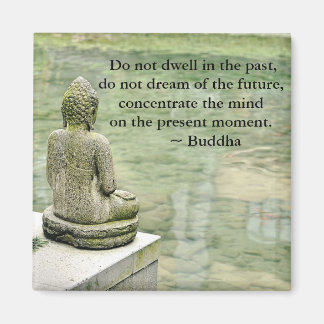 Buddha Zen Spiritual Inspirational Enlightenment Magnet
