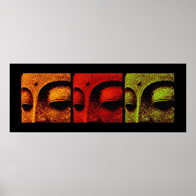 buddhafaces poster (Front)