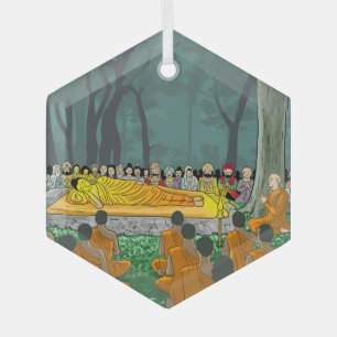 Buddha's Final Nirvana Ornament 