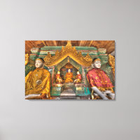 Buddhas In A Temple