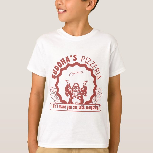 Buddha's Pizzeria T-Shirt (Front)