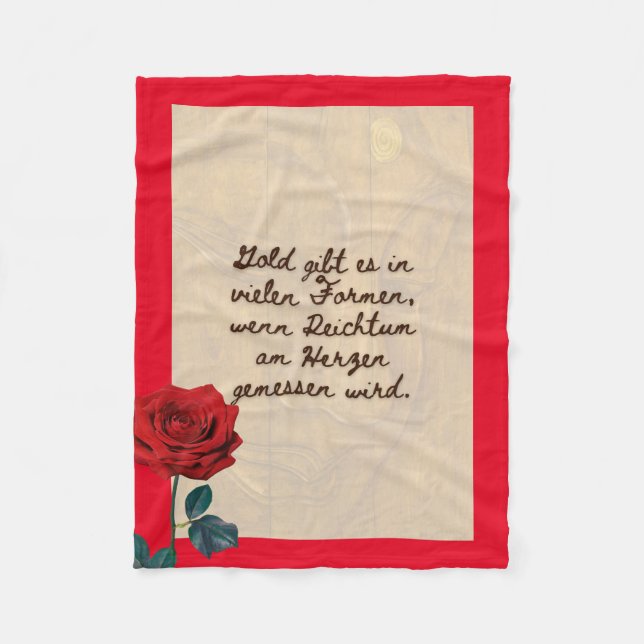 BuddhaToday #8 Gemütlicher Buddha  Fleece Blanket (Front)