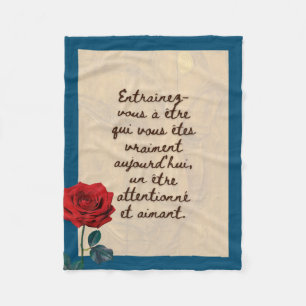 BuddhaToday #9 Cosy Buddha Fleece Blanket