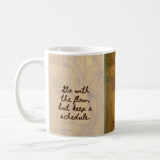 BuddhaToday V1 #25 Zen Mug - Buddha Rose  (Left)