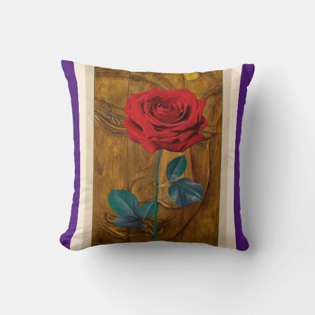 BuddhaToday V1 #33 Peace Pillow 🌹 + Quote  (Front)