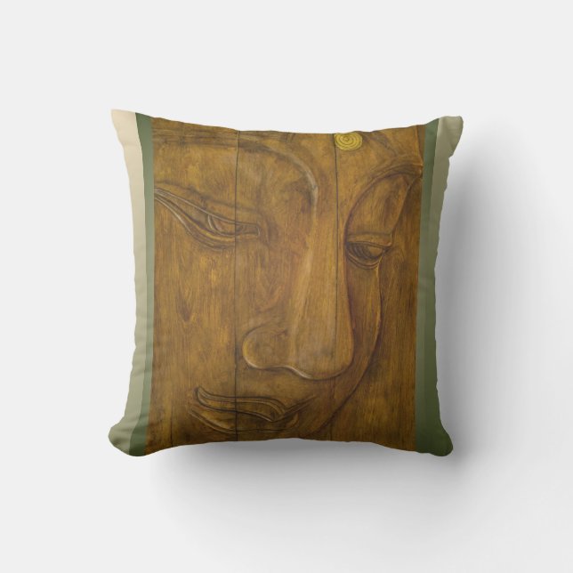 BuddhaToday V1 #5  Peace Pillow w/Rose 🌹 (Front)