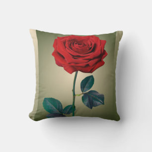 BuddhaToday V1 #9 Peace Pillow - Rose & Quote