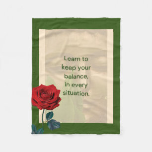 BuddhaTodayV2 #27 Cosy Buddha  Fleece Blanket