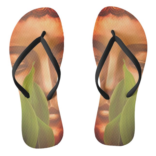 BuddhaTodayV2 'Walk in Peace' #10 Jandals (Footbed)
