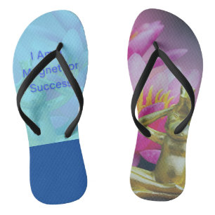 BuddhaTodayV3.b #1 'Walk in Peace' Original w/Q Jandals