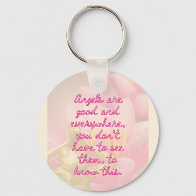 BuddhaTodayV3.pnk #2 Carrie a Quote Key Chain  (Front)