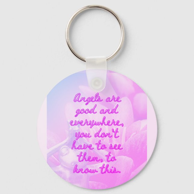 BuddhaTodayV3.pnk #4 Carrie a Quote Key Chain  (Front)