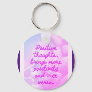 BuddhaTodayV3.pnk #5 Carrie a Quote Key Chain