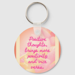 BuddhaTodayV3.pnk #7 Carrie a Quote Key Chain