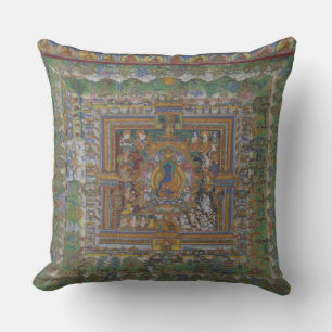 Buddhism  Blue Medicine Buddha Cushion