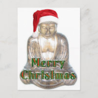 Buddhism - Buddha - Merry Christmas Hat