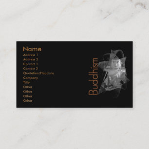 Buddhism Business Card