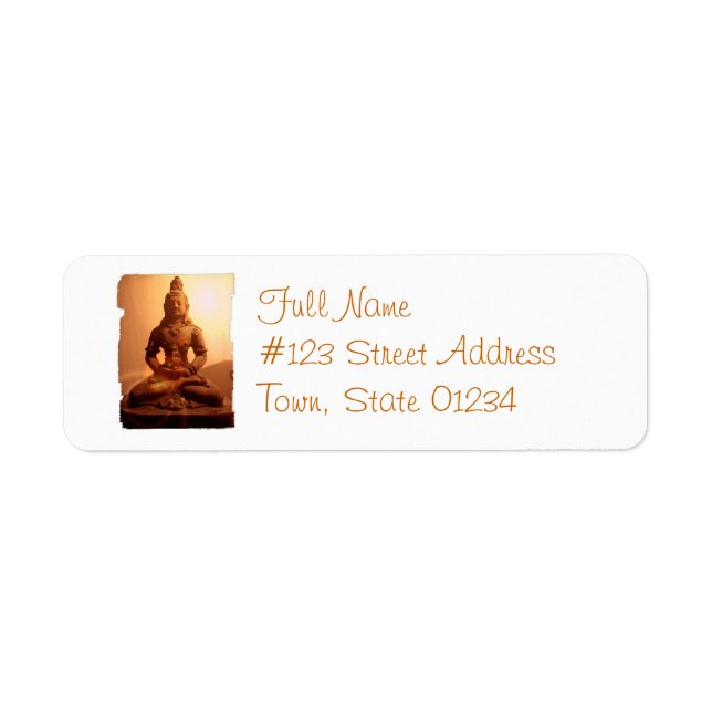 Buddhism Mailing Label (Front)