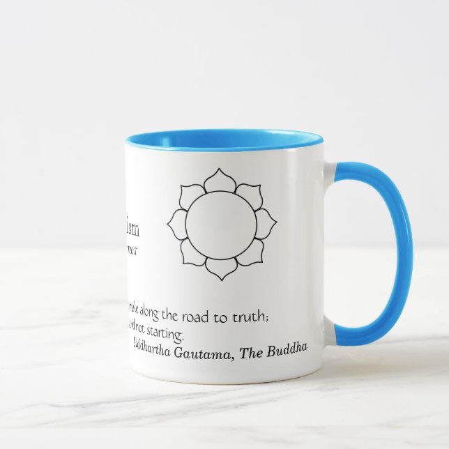 Buddhism - Passage Mug (Right)